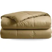 Zelesta Deluxe Uni Satijnkatoen Zomerdekbed - Okergeel 140x200cm