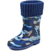 Gevavi Boots - Finn gevoerde kinderlaars blauw - maat 30