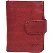 Bear design Bobby Dames Pasjeshouder - Leer - Rood
