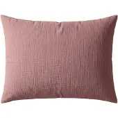 Zelesta Deluxe Katoen Mousseline Kussensloop Set Van 2 - Oudroze 60x70cm