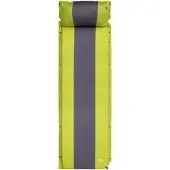 NILS NC4349 Serie - Zelfopblazende Mat met Kussen - Groen-Grijs - Compact - Ideaal voor Kamperen