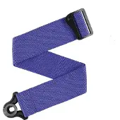 D'addario And Co Auto Lock Guitar Strap, Purple
