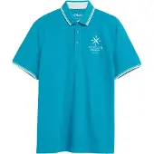 s.Oliver Shirt cyaan blauw / wit