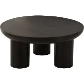 J-Line Salontafel Trio Mangohout Zwart