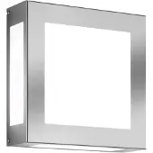 CMD Wandlamp buiten met bewegingssensor LEGENDO, alu / grijs / zink, Roestvrij staal, Modern