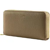 HUGO BOSS portemonnee Signature Lady Travel Wallet Nude beige