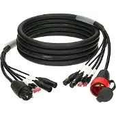 Klotz H1W55CX010 2xCAT/audio+power cable combikabel