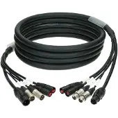 Klotz H1W33ET080 2xCAT/audio+power cable combikabel