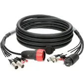 Klotz H1W33CX010 2xCAT/audio+power cable combikabel