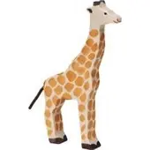 Sonstige Verlage Wildernis - Giraf - 14X3X25Cm - Houten Figuur - Handgemaakt