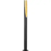 Stars of Light Zwart Met Gouden Vloerlamp Prebone 180cm