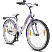 Bikestar Classic kinderfiets 24 inch lila female
