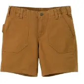 Carhartt Rugged Flex Relaxed Fit Canvas Work Dames Shorts Maat