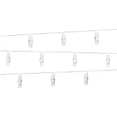 Party Deco Partydeco - LED photo clips 1,4 meter