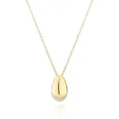 Sif Jakobs Goccia Necklace SJ-N2479-CZ-YG