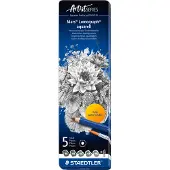 Staedtler Mars Lumograph Aqua 5-pack
