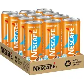 Nescafe - Latte Caramel Ijskoffie - 12 blikken a 250ml