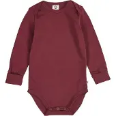 Müsli Rompertje/body donkerrood
