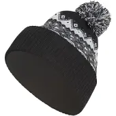 Adidas Sportmuts 'CLIMAWARM POM' grijs / lichtgrijs / zwart
