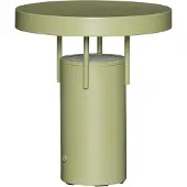 Hubsch LED tafellamp BringMe Mini, groen, hoogte 20 cm dimbaar, groen, metaal, Modern