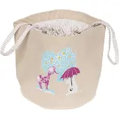 Arabia Moomin opbergmand Onder de paraplu GOTS, 24 cm
