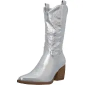 Elara Cowboylaarzen zilver