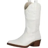 Elara Cowboylaarzen wit