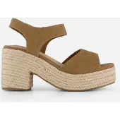 Cellini Sandalen taupe Canvas Maat 39