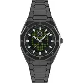 Philipp Plein Watches Analoog horloge 'Deluxe' zwart