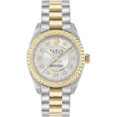 Philipp Plein Watches Analoog horloge 'Queen Supreme' goud / zilver