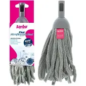 Microvezel Mop - Mopkop Microfiber - Multi-Click Vloermop voor Laminaat, Tegels en PVC