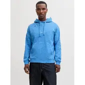 Jack & Jones Sweatshirt 'JORNorrebro' royal blue/koningsblauw / wit