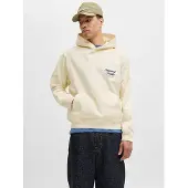 Jack & Jones Sweatshirt 'JORNorrebro' zwart / offwhite