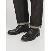 Jack & Jones Veterboots 'Russel' zwart