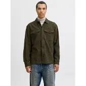 Jack & Jones Tussenjas 'JJEPERFECT' groen gemêleerd