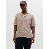 Jack & Jones Gebreid vest 'JJCHRIS' stone grey