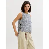 JJXX Top 'JXMabel' grey denim