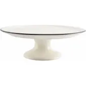 Salt & pepper Taartplateau Nero White 31 x 10,5 cm