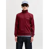 Jack & Jones Sweatvest lichtblauw / donkerrood / wit