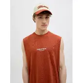 Jack & Jones Pet crème / roestbruin