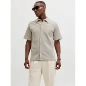 Jack & Jones Overhemd beige / wit