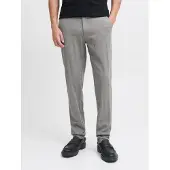 Jack & jones Chino 'JPSTMARCO BOWIE' grijs gemêleerd