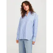 JJXX Blouse 'JXJamie' blauw / wit