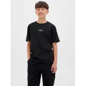 Jack & Jones Junior Shirt 'JJESOHO' zwart / wit