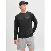 Jack & Jones Shirt 'JCOCNZ' zwart / wit