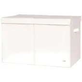 3 Sprouts Opbergbox m. Deksel - 63 x 38 x 39 cm - Crème - - OneSize - Opbergers