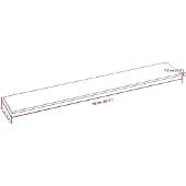 vidaXL Wand Hoofdbord 12 st Roze Fluweel