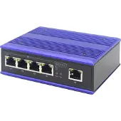 Digitus DN-650105 netwerk-switch Unmanaged L2 Fast Ethernet (10/100) Zwart, Blauw