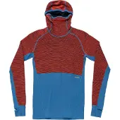 Devold - Tuvegga Merino Hoodie - Merinohoodie S, rood