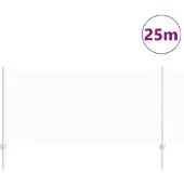 vidaXL zeshoekig gaasgek met palen 25 x 1 m Gegalvaniseerd staal Mesh